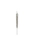 SHISHI Glitter Glass Spliral Drop Ornament