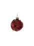 SHISHI Velvet Bow Shiny Glass Ball