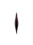 SHISHI Twisted Dark Burgundy Glass Drop