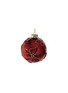 SHISHI Velvet Bow Glass Ball Ornament