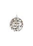 SHISHI Gold Beaded Branches Clear Glass Ball