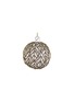 SHISHI Gold Beaded Leaves Clear Glass Ball