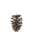 SHISHI Glitter Beaded Cone Ornament