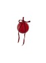 SHISHI Transparent Red With Velvet Bow Glass Ball