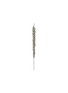 SHISHI Gold Glitter Glass Spiral Drop