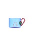 ICHENDORF MILANO Candy Cane Handle Mug With Wreath — Blue