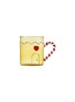 ICHENDORF MILANO Candy Cane Handle Mug — Yellow