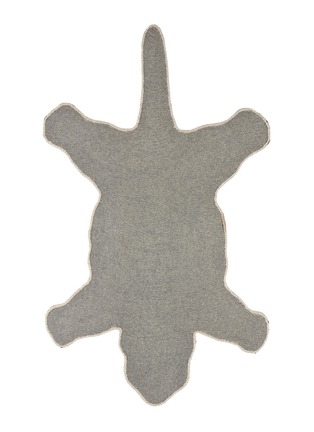 Detail View - Click To Enlarge - DOING GOODS - Large Pinky Leopard Wool Rug