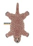 DOING GOODS Large Pinky Leopard Wool Rug