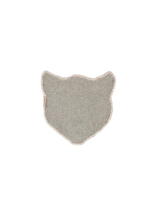 Detail View - Click To Enlarge - DOING GOODS - Large Pinky Leopard Wool Rug