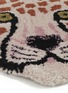 Detail View - Click To Enlarge - DOING GOODS - Large Pinky Leopard Wool Rug