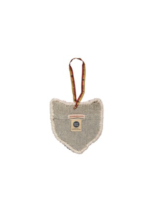 Detail View - Click To Enlarge - DOING GOODS - Pinky Leopard Wool Gift Hanger