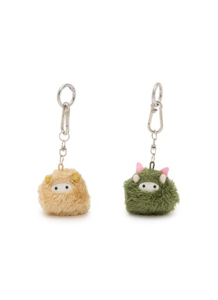 Detail View - Click To Enlarge - BAZ & FRIENDS - Cha Ching Mini & Stingy Mini Pair-Up Charm — Set of 2