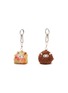 Detail View - Click To Enlarge - BAZ & FRIENDS - Bob Mini & Overthinker Mini Pair-Up Charm — Set of 2