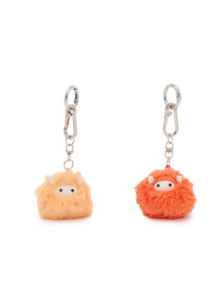 Detail View - Click To Enlarge - BAZ & FRIENDS - Flower Child Mini & Multi-Tasker Mini Pair-Up Charm — Set of 2