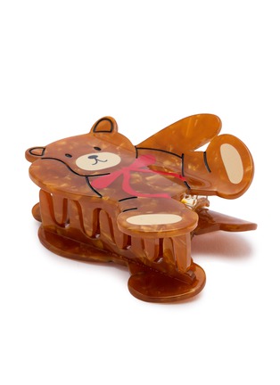 Detail View - Click To Enlarge - EAT MY SOCKS - Teddy Bear Hair Claw