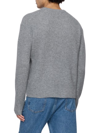 Back View - Click To Enlarge - FRAME - Waffle Knit Sweater