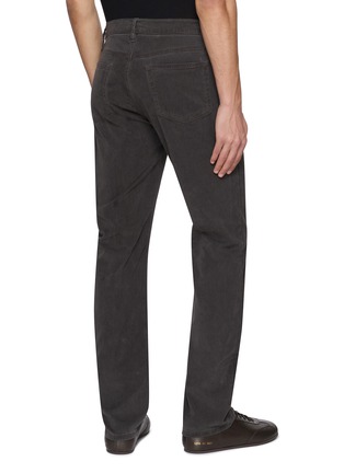 Back View - Click To Enlarge - FRAME - The Modern Straight Leg Brushed Twill Pants