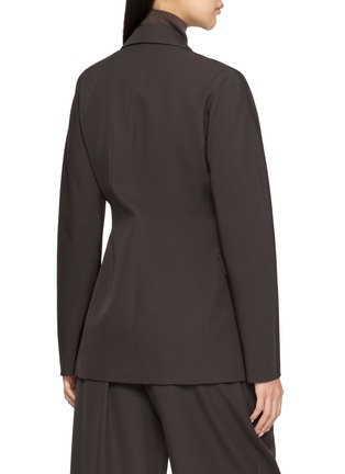 Back View - Click To Enlarge - THE ROW - Ciro Double Breasted Blazer