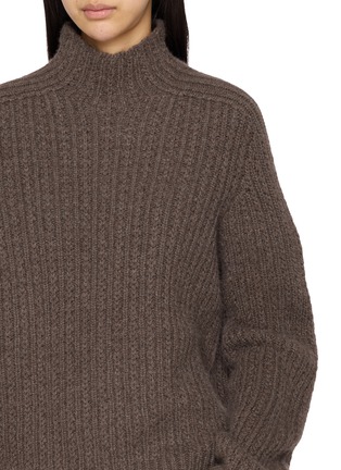  - THE ROW - Qubrik Turtleneck Ribbed Knit Sweater