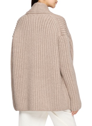 Back View - Click To Enlarge - THE ROW - Qarina Knit Cardigan