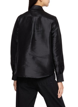 Back View - Click To Enlarge - THE ROW - Katune Satin Shirt