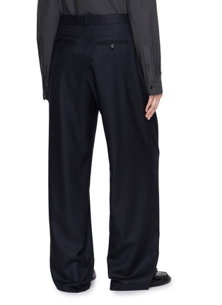 Back View - Click To Enlarge - THE ROW - Carlie Pleated Wide Leg Pants