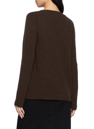 Back View - Click To Enlarge - THE ROW - Qaris Turtleneck Knit Top
