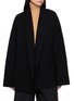 THE ROW Quinton Shawl Collar Knit Coat