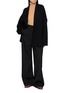 Figure View - Click To Enlarge - THE ROW - Quinton Shawl Collar Knit Coat
