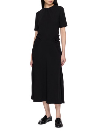 Figure View - Click To Enlarge - THE ROW - Imaia Ruched Midi Dress
