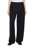 THE ROW Cave Pleated Pinstriped Pants