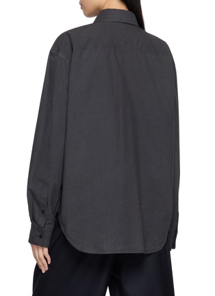 Back View - Click To Enlarge - THE ROW - Ludao Point Collar Shirt
