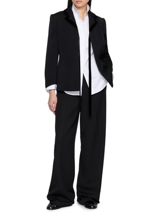 Figure View - Click To Enlarge - THE ROW - Lapina Stand Collar Shirt