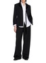 Figure View - Click To Enlarge - THE ROW - Lapina Stand Collar Shirt