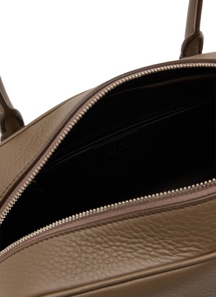 Detail View - Click To Enlarge - THE ROW - Small E/W India Grained Leather Shoulder Bag