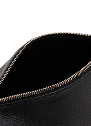 Detail View - Click To Enlarge - THE ROW - 90’s Grained Calfskin Leather Shoulder Bag