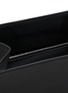 Detail View - Click To Enlarge - THE ROW - Peggy Grained Leather Clutch