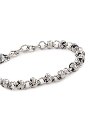 Detail View - Click To Enlarge - MANCINO - Stainless Steel Chain Bracelet