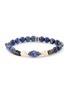 MANCINO Beaded Stone Elastic Bracelet