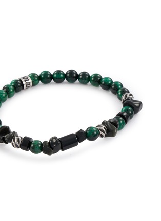 Detail View - Click To Enlarge - MANCINO - Beaded Stone Elastic Bracelet