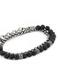 Detail View - Click To Enlarge - MANCINO - Beaded Stone Double Wrap Bracelet