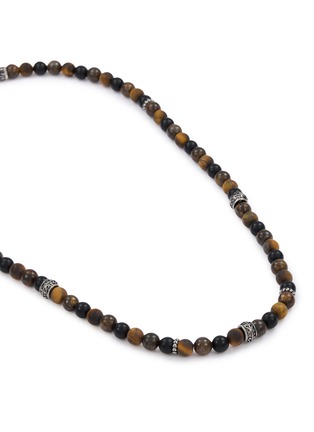 Detail View - Click To Enlarge - MANCINO - Beaded Stone Necklace