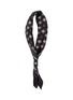 MANCINO Leather Bolo Silk Bandana