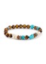 MANCINO Beaded Stone Elastic Bracelet