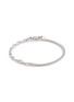 TOM WOOD Rue Rhodium Plated Silver Bracelet