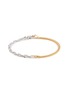 TOM WOOD Duo Rue Rhodium Plated Silver  Bracelet
