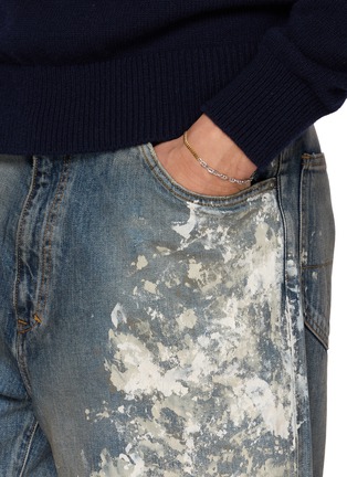 Figure View - Click To Enlarge - TOM WOOD - Duo Rue Rhodium Plated Silver  Bracelet