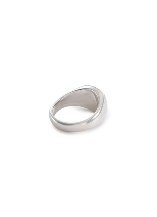 Detail View - Click To Enlarge - TOM WOOD - Small Minied Rhodium Plated Silver Ring