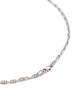Detail View - Click To Enlarge - TOM WOOD - Cable Rhodium Plated Silver Chain Necklace